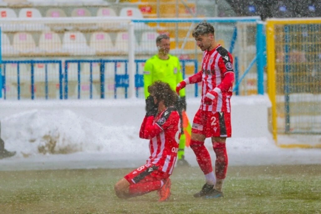 Erzurumspor Samsunspor maçı fotoğrafları