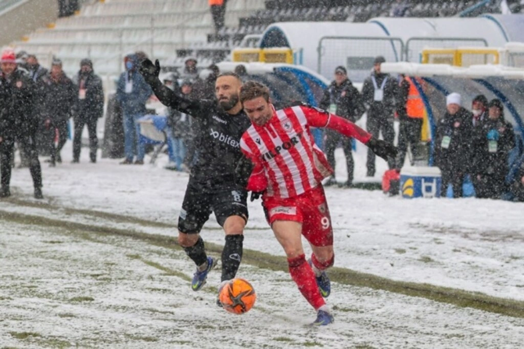 Erzurumspor Samsunspor maçı fotoğrafları