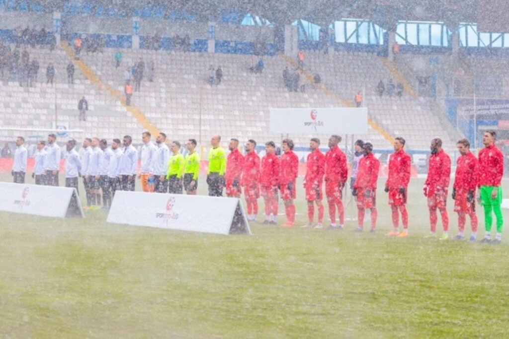 Erzurumspor Samsunspor maçı fotoğrafları
