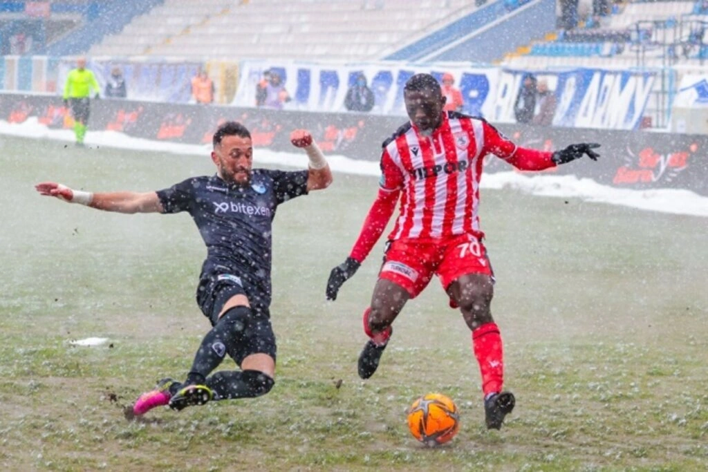 Erzurumspor Samsunspor maçı fotoğrafları