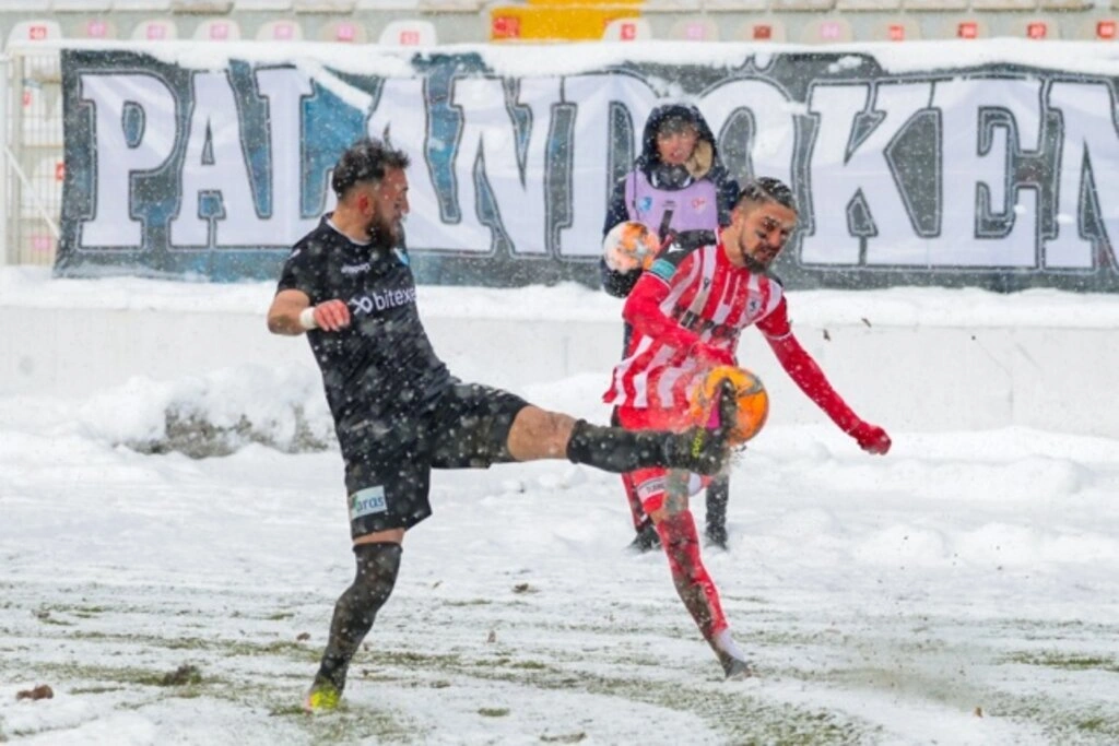 Erzurumspor Samsunspor maçı fotoğrafları