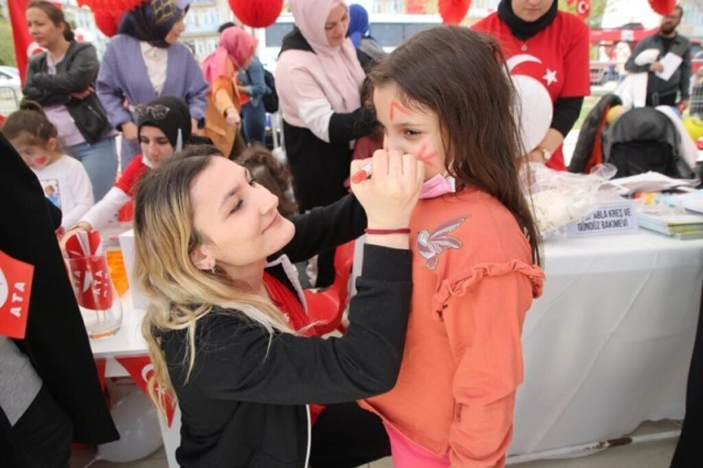 23 Nisan Ulusal Egemenlik ve Çocuk Bayramı Atakum’da dolu dolu kutlandı