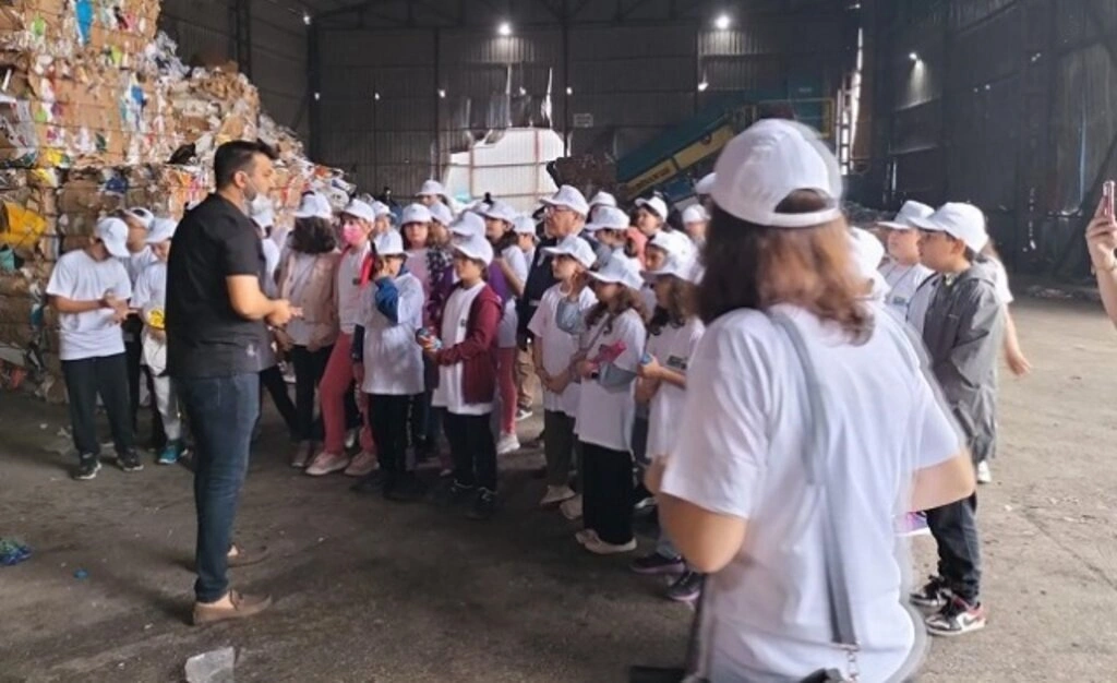 Çevre Müfettişleri ile Toplama Ayırma Tesisi'ne Teknik Gezisi