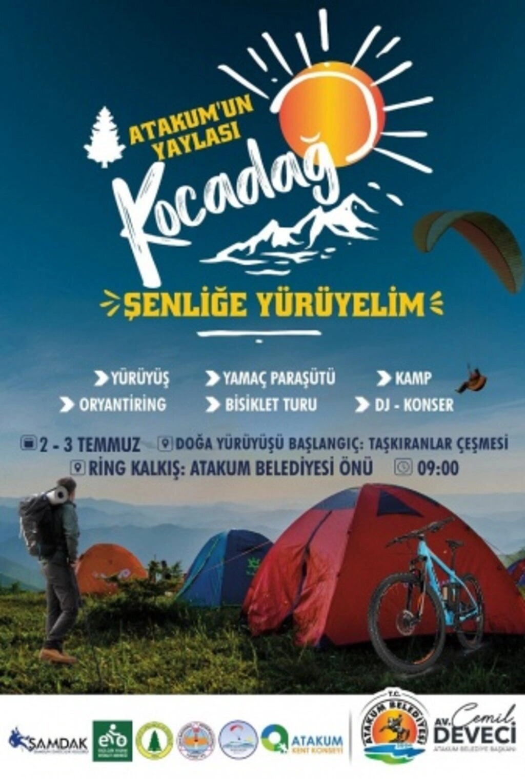 Atakum Belediyesi’nden doğa şenliği