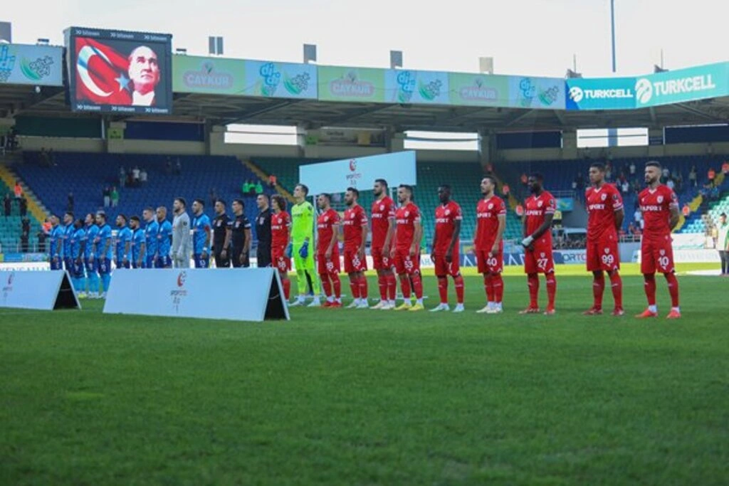 Samsunspor Çaykur Rizespor maç sonucu! Samsunspor Puan Durumu