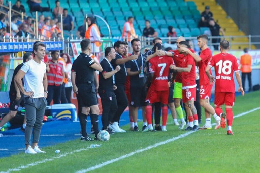 Samsunspor Çaykur Rizespor maç sonucu! Samsunspor Puan Durumu