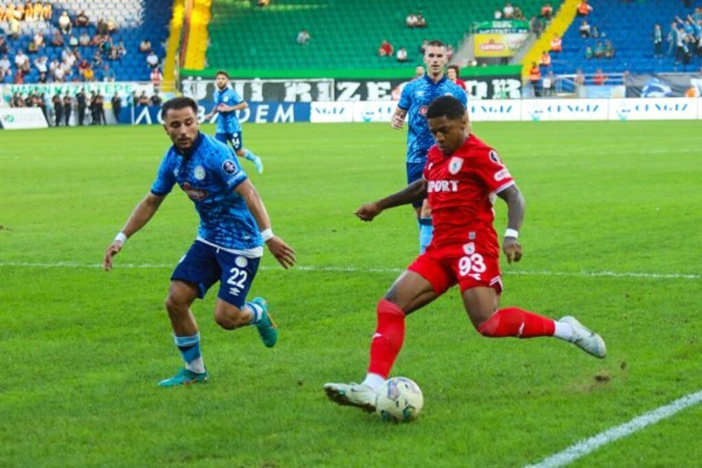 Samsunspor Çaykur Rizespor maç sonucu! Samsunspor Puan Durumu