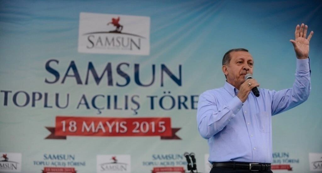 Cumhurbaşkanı Erdoğan Samsun'da açılış töreninde
