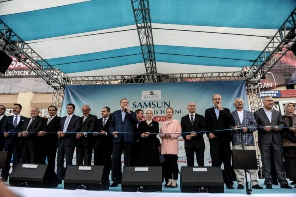 Cumhurbaşkanı Erdoğan Samsun'da açılış töreninde
