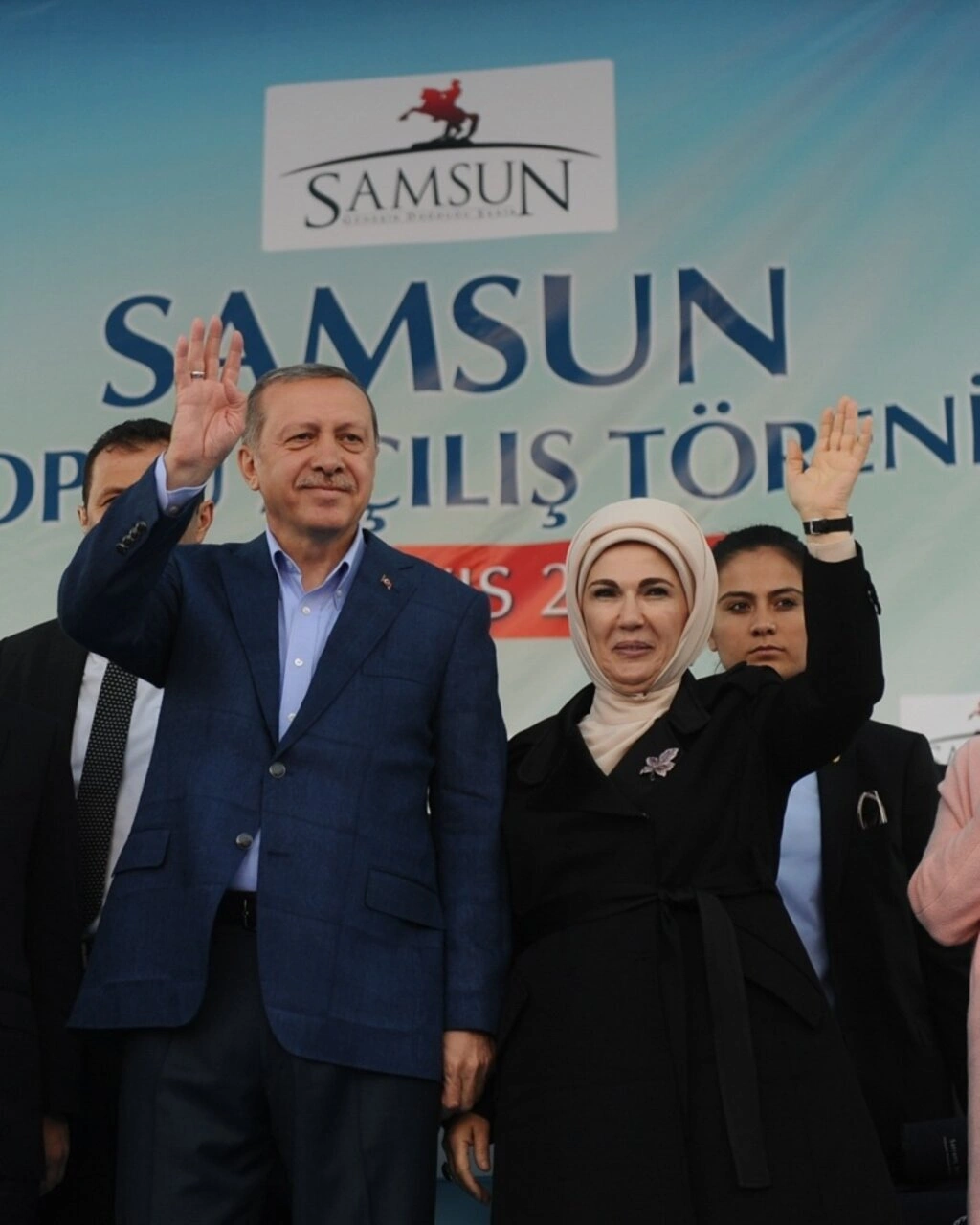 Cumhurbaşkanı Erdoğan Samsun'da açılış töreninde