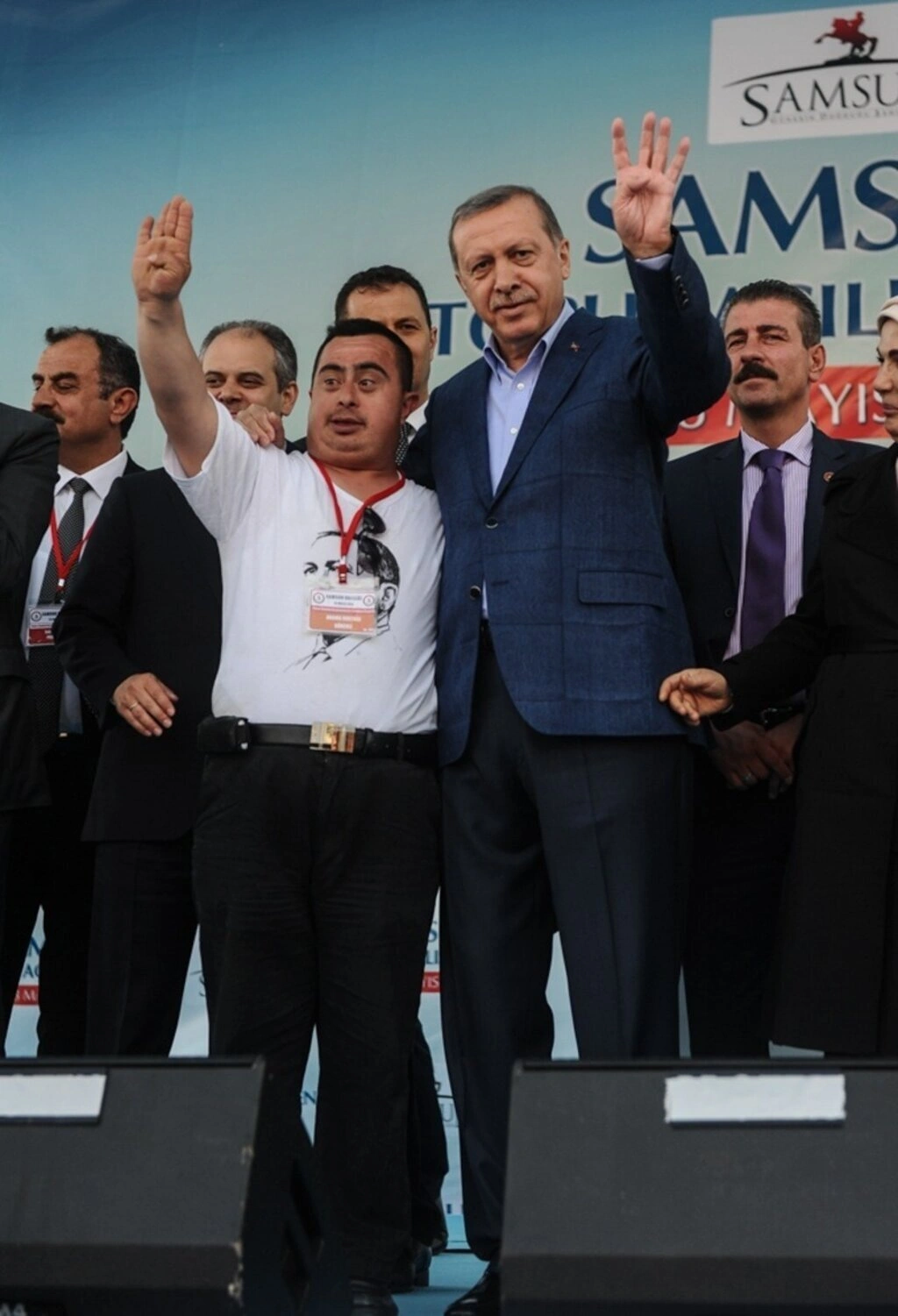 Cumhurbaşkanı Erdoğan Samsun'da açılış töreninde