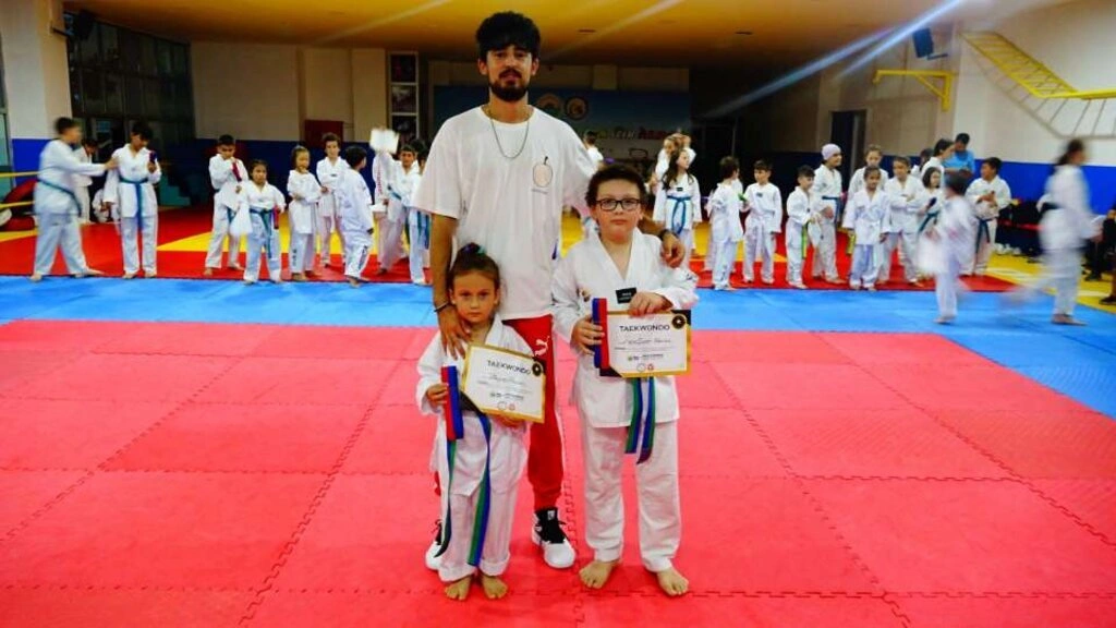 İlkadım'da Taekwondo Kuşak Sınavı Nefes Kesti