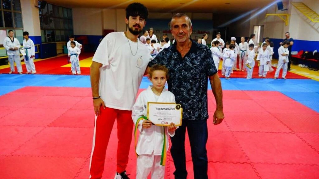 İlkadım'da Taekwondo Kuşak Sınavı Nefes Kesti