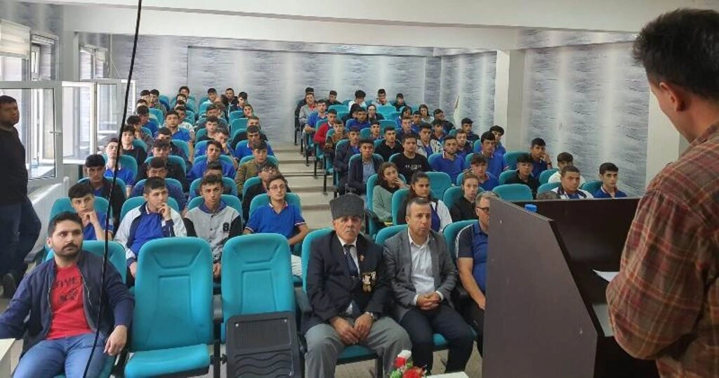 Havza MTAL’de Kıbrıs Gazisinden Öğrencilere Seminer
