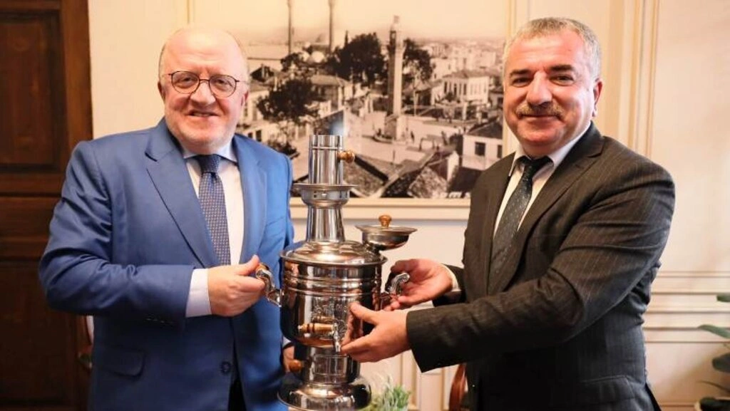 Başkan Özdemir'den SAMÜ ve MÜSİAD Samsun Şubesi'ne ziyaret