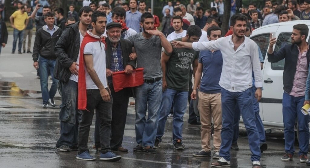 HDP'nin Samsun mitinginde gerginlik