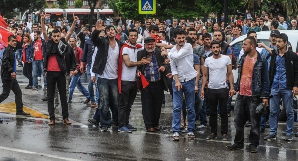 HDP'nin Samsun mitinginde gerginlik