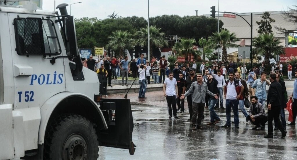 HDP'nin Samsun mitinginde gerginlik