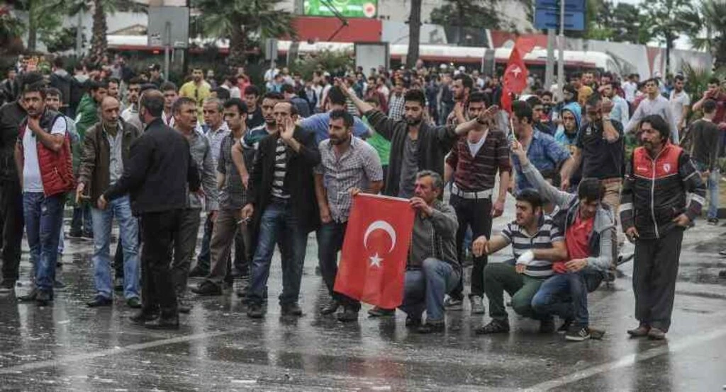 HDP'nin Samsun mitinginde gerginlik