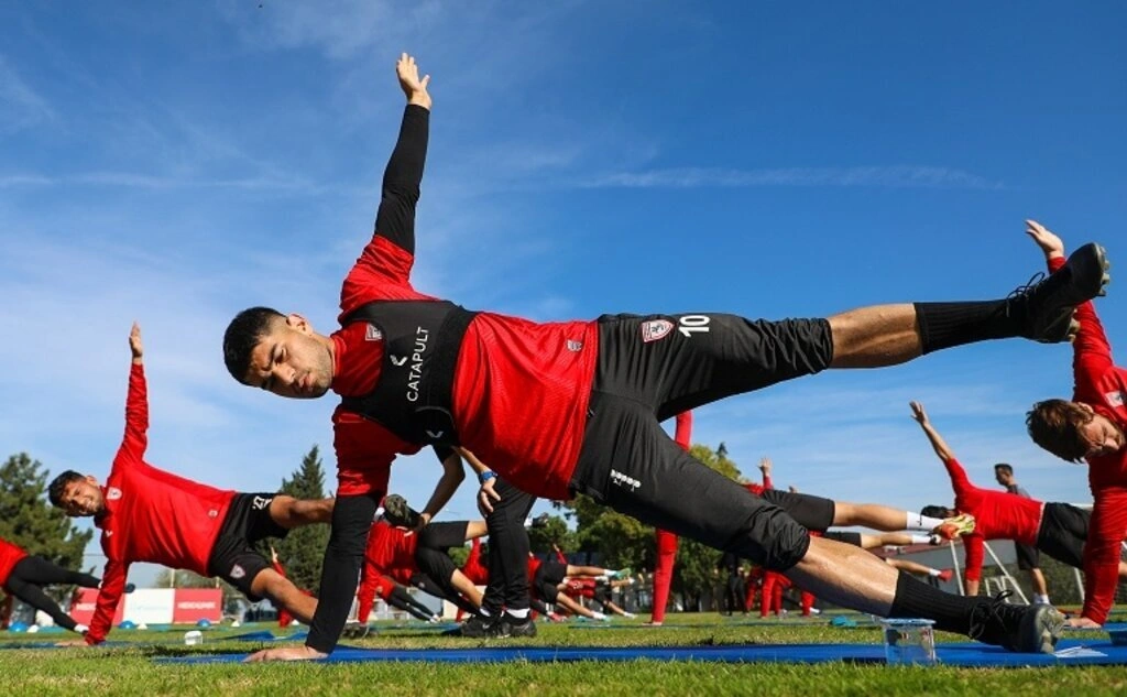 Samsunspor Pendikspor maçı hazırlıklarını sürdürdü