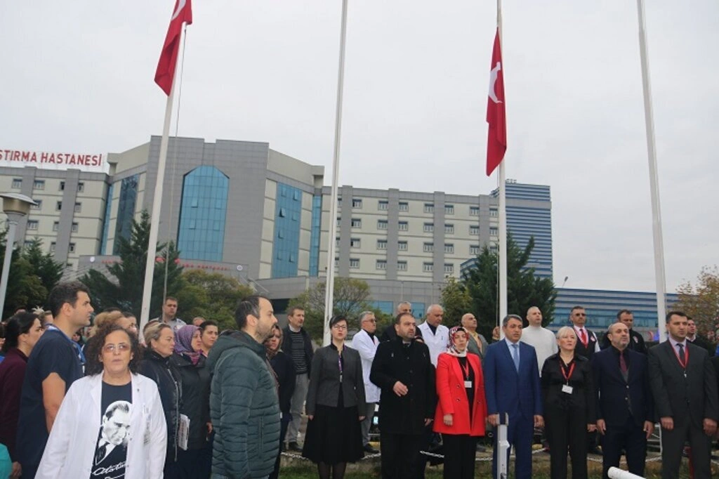 Saat 09.05'te Samsun'da hayat durdu!