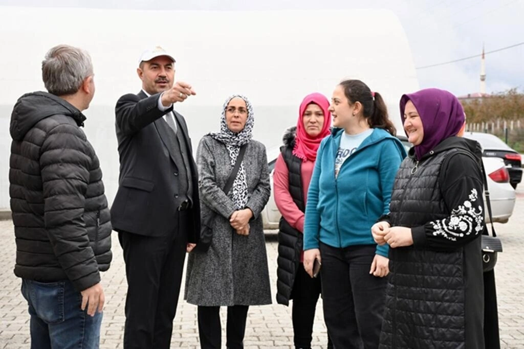 Başkan Kılıç’tan kursiyerlere ziyaret