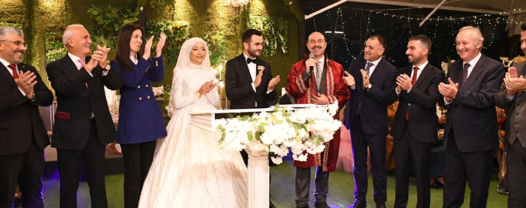 Terme'de siyaset ve iş dünyasını buluşturan düğün