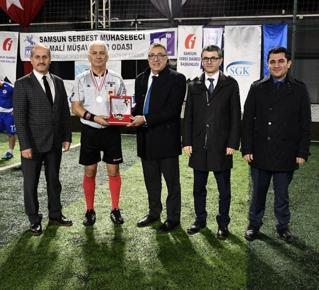 Halı Saha Turnuvası'nda Kupa Samsun SMMMO'nun oldu