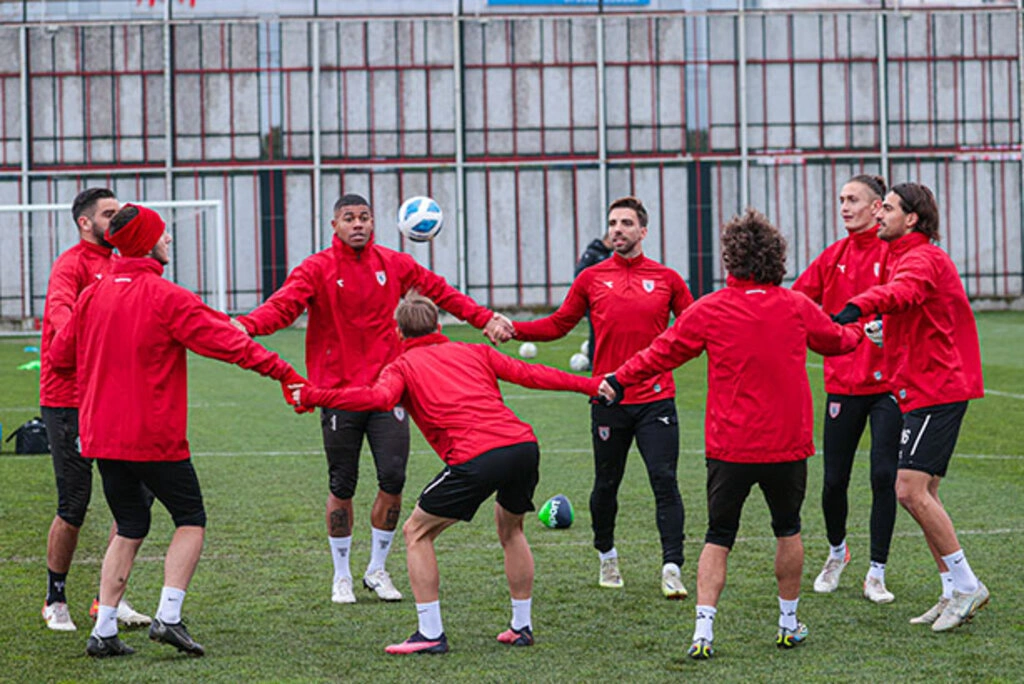 Samsunspor Erzurumspor maçı hazırlıklarını tamamladı