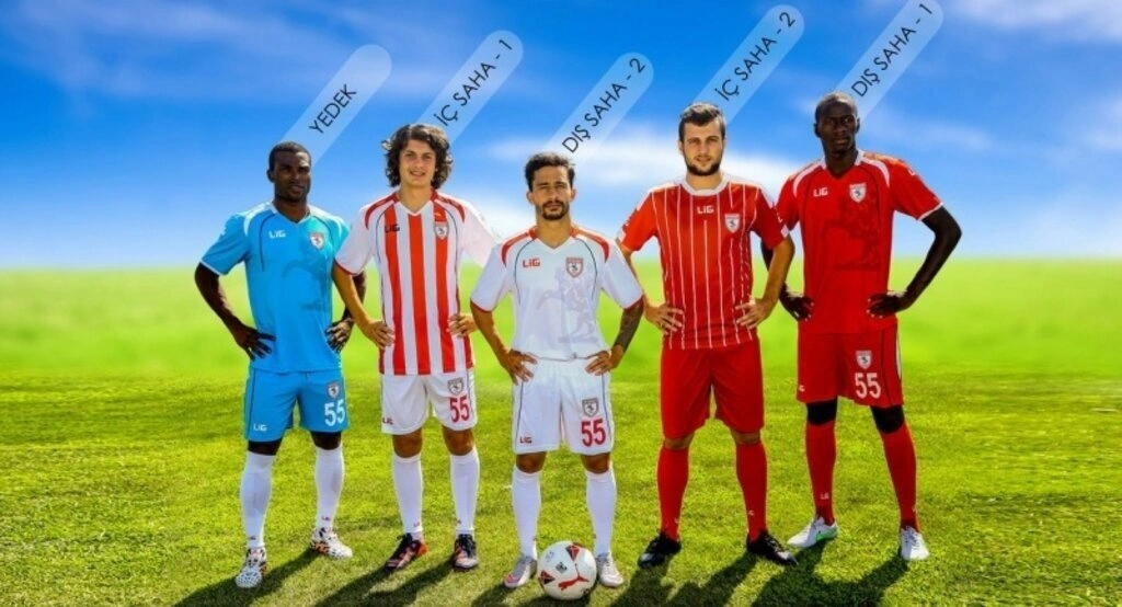 İşte Samsunspor'un 2015-2016 sezon formaları