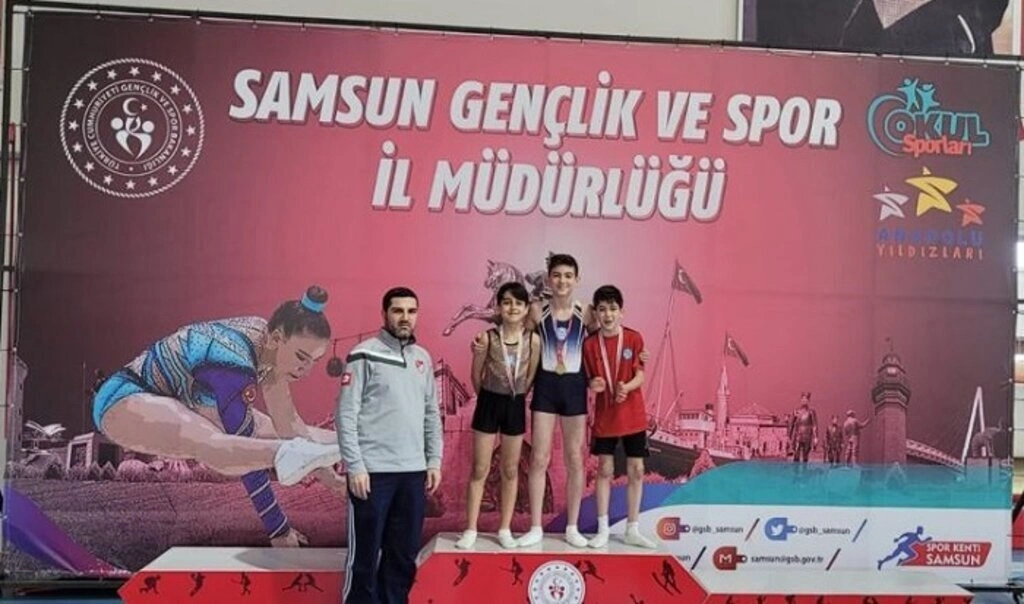 Trampolin Cimnastik İl Birinciliği tamamlandı! Samsun Trampolin Cimnastik
