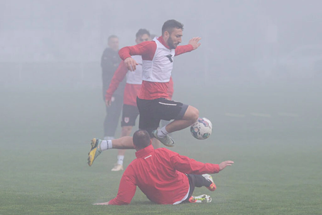 Samsunspor Boluspor maçı hazırlıklarını sürdürüyor