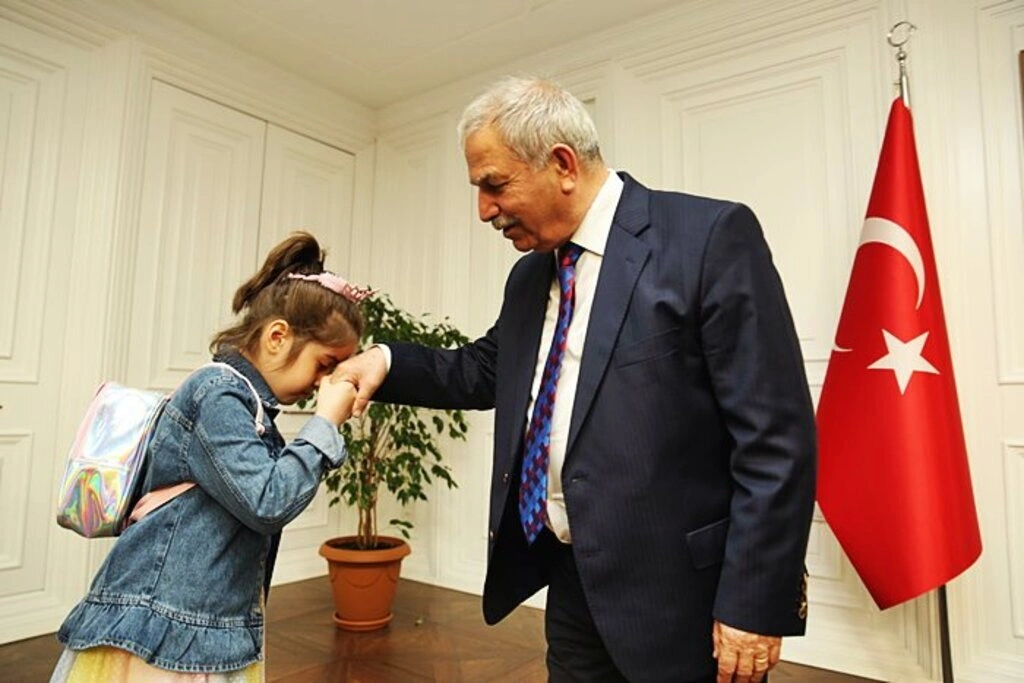İlkadım Belediyesi'nde bayramlaşma töreni
