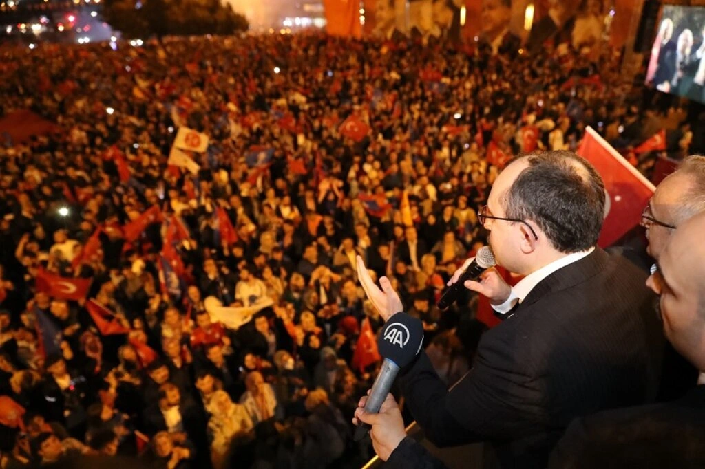Büyük Türkiye Zaferi Samsun Cumhuriyet Meydanı'nda kutlandı