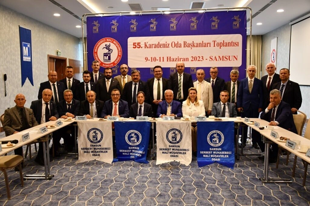 55. Karadeniz Oda Başkanları Toplantısı Samsun SMMMO ev sahipliğinde gerçekleşti