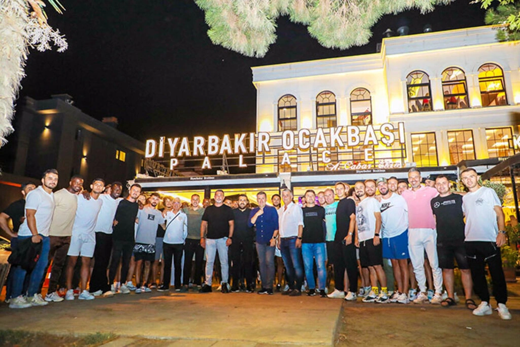 Diyarbakır Ocakbaşı Palace Samsunspor'u ağırladı