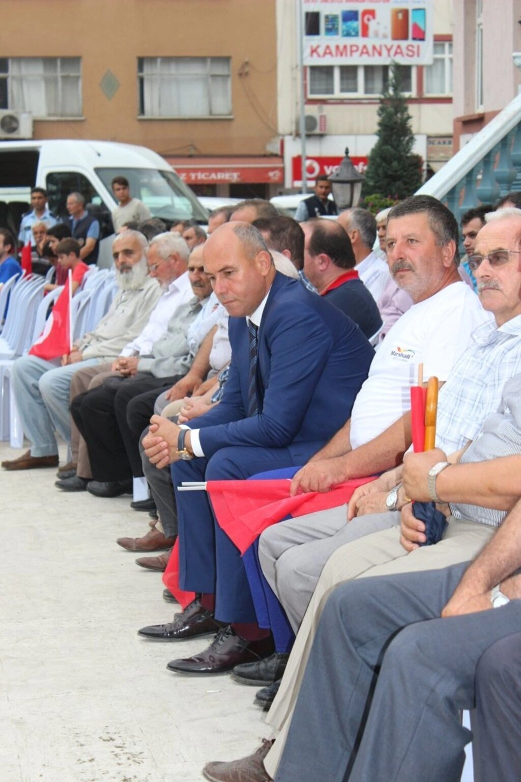Tekkeköy’de Şehitleri anma ve Dua programı