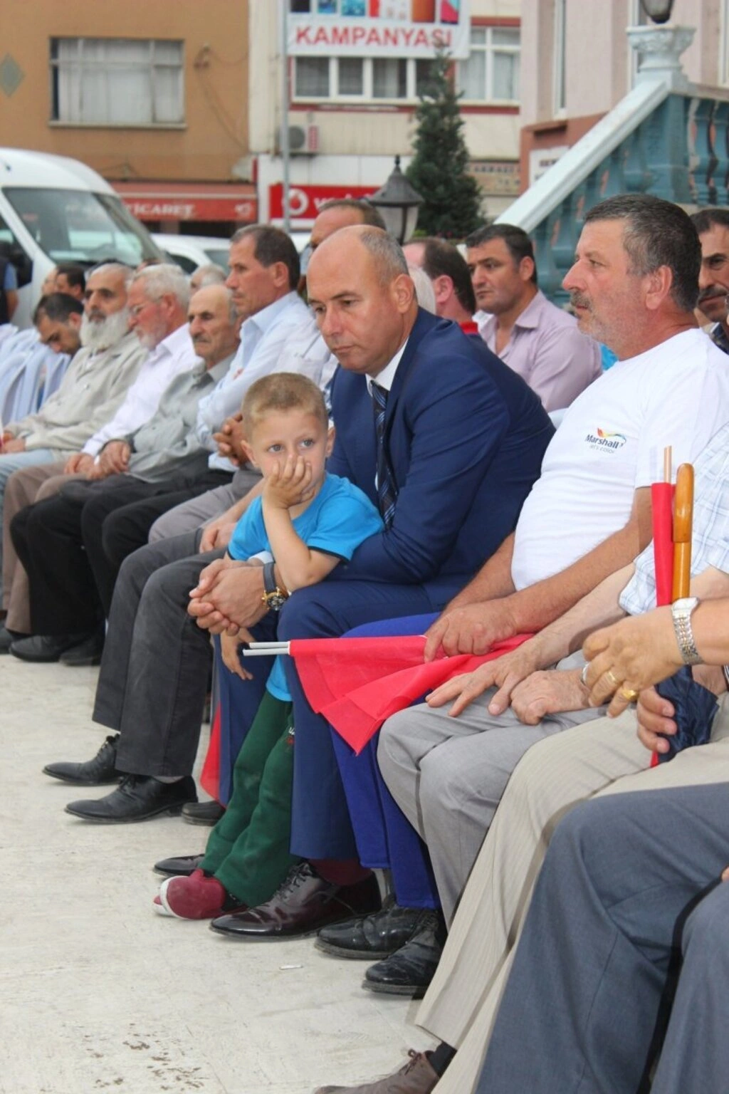 Tekkeköy’de Şehitleri anma ve Dua programı