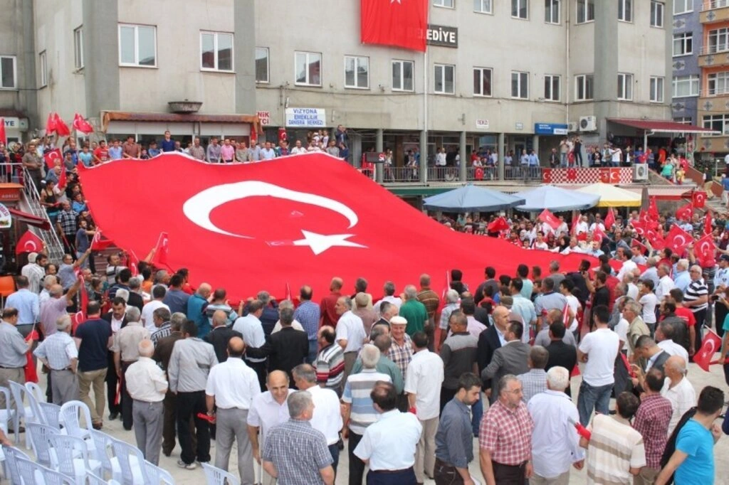 Tekkeköy’de Şehitleri anma ve Dua programı