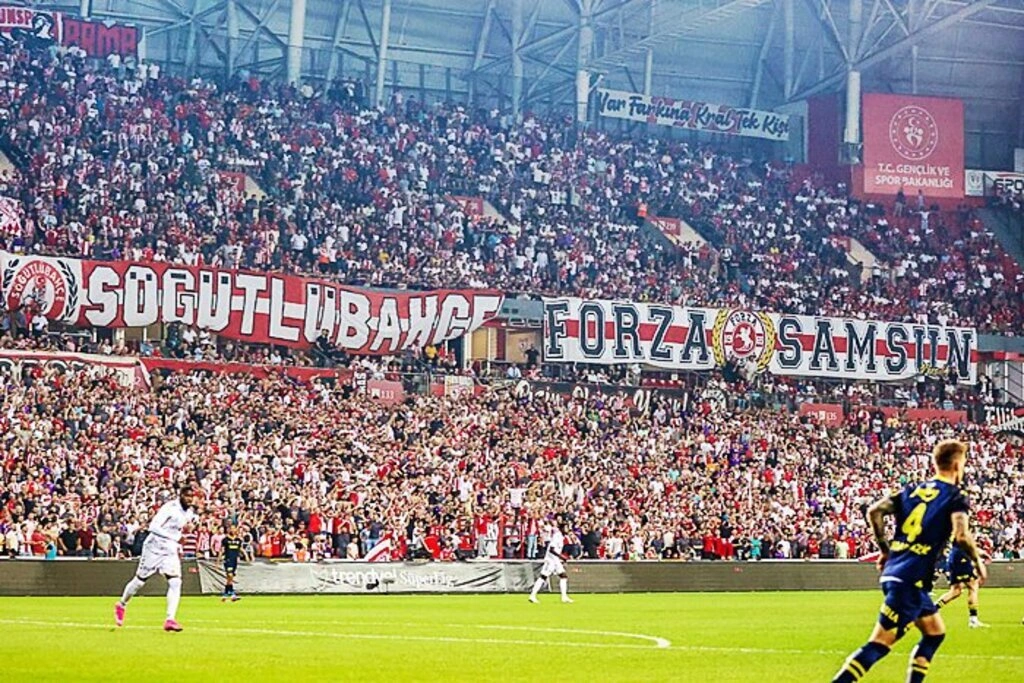 Samsunspor Fenerbahçe maçının özel fotoğrafları