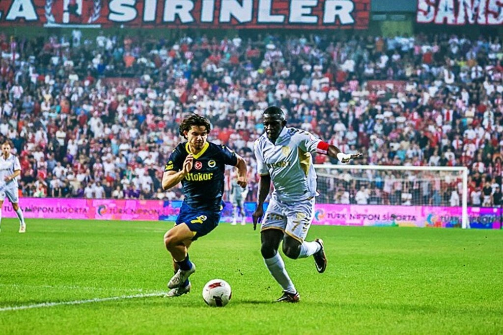 Samsunspor Fenerbahçe maçının özel fotoğrafları