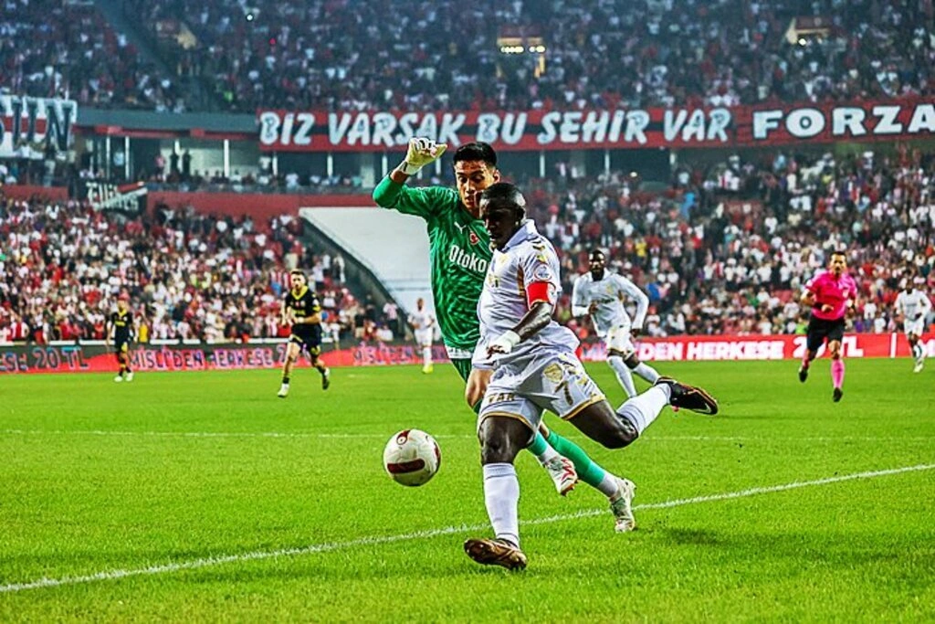 Samsunspor Fenerbahçe maçının özel fotoğrafları