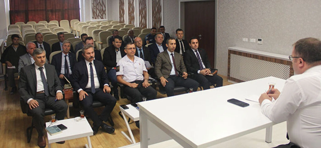 Havza ilçe idare şube başkanları toplantısı düzenlendi