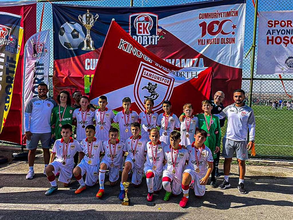 Samsunspor U12 Şampiyon oldu