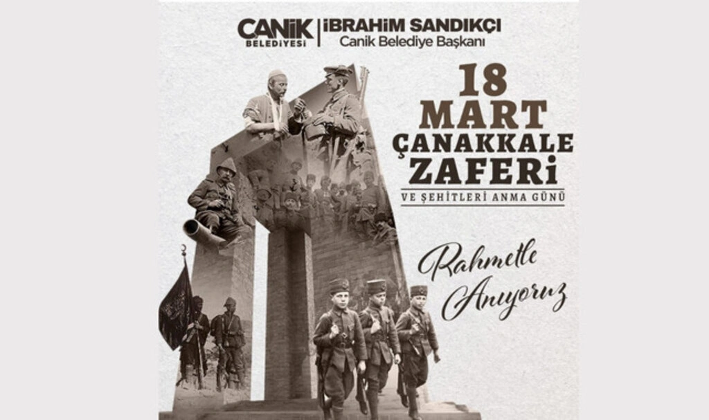 Canik Belediyesi'nden 18 Mart Mesajı