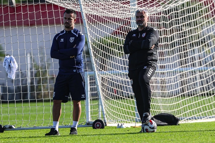 Samsunspor Galatasaray maçı hazırlıklarına başladı