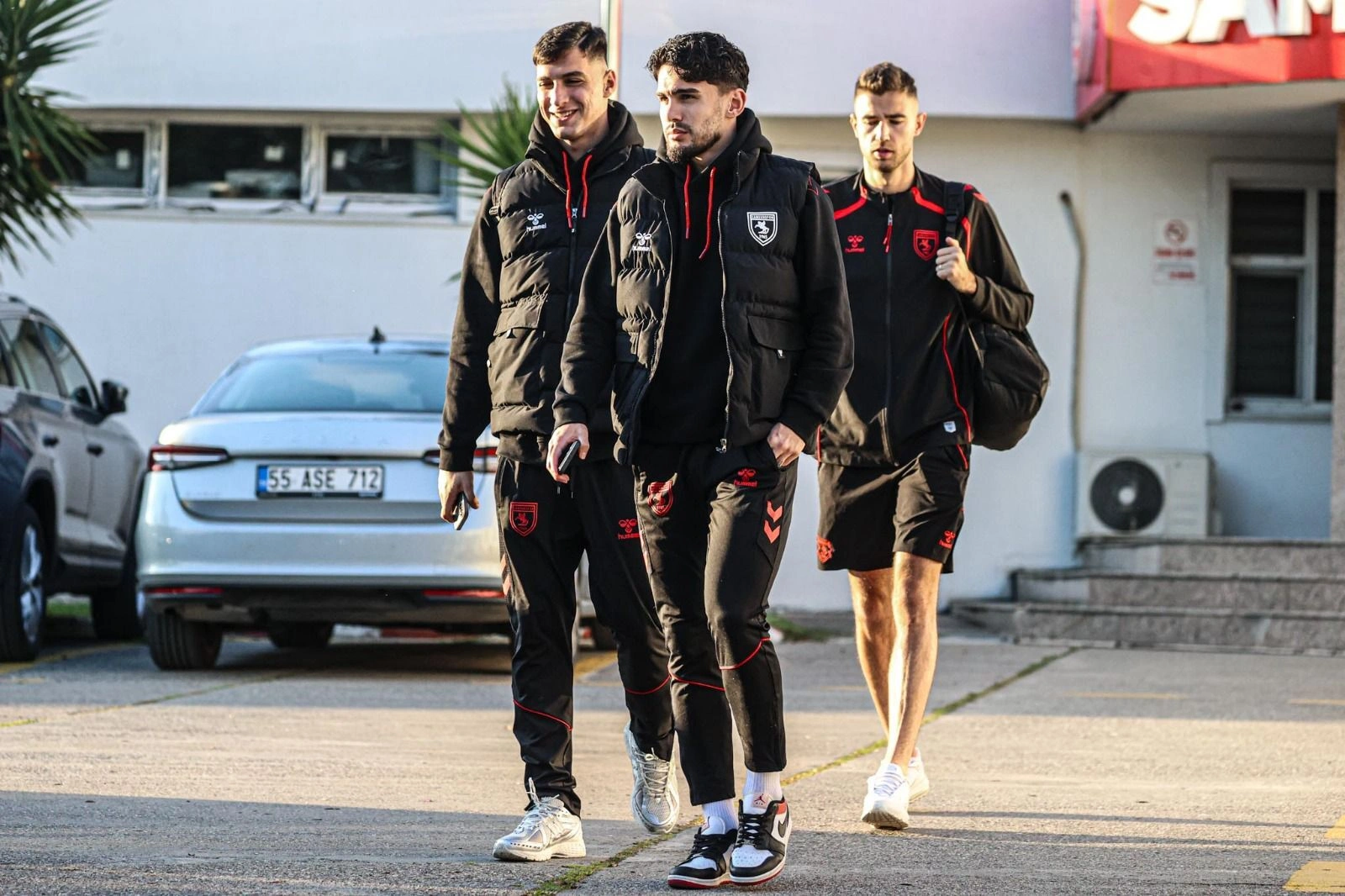 Samsunspor Galatasaray maçı için İstanbul'a hareket etti