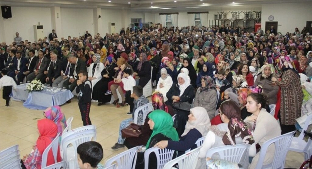 Tekkeköylüler kutlu doğum programında bir araya geldi