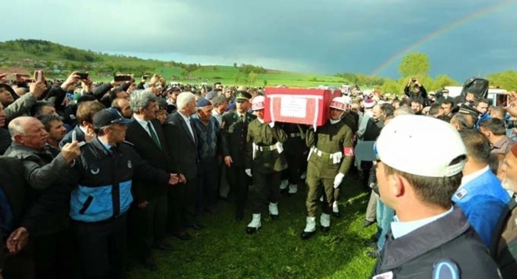Samsun Havzalı Şehidini uğurladı