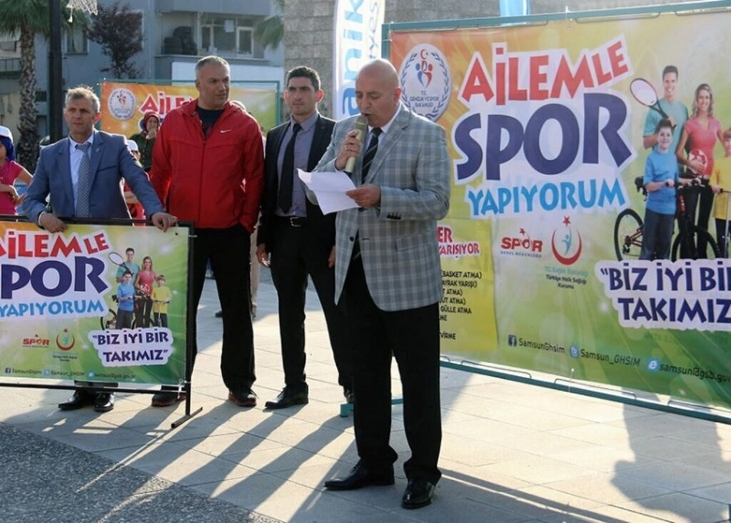 Ailemle Spor Yapıyorum etkinliği